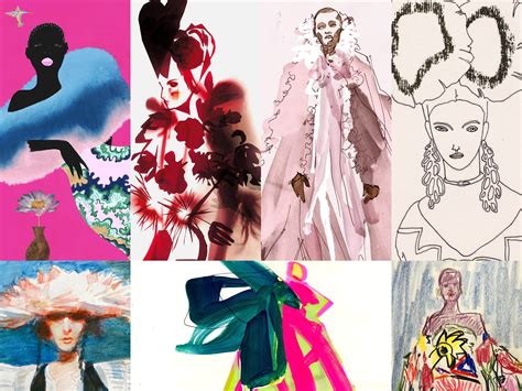 7 Illustrators Draw Their Favorite Couture Looks for .